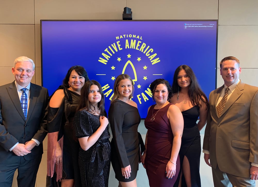 SilkWeb attends the 2021 National Native American Hall of Fame Award Ceremony at the First American Museum in Oklahoma. 